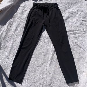 Lululemon Black Stretch Trousers Pants Business Casual Comfy Pant with Pockets